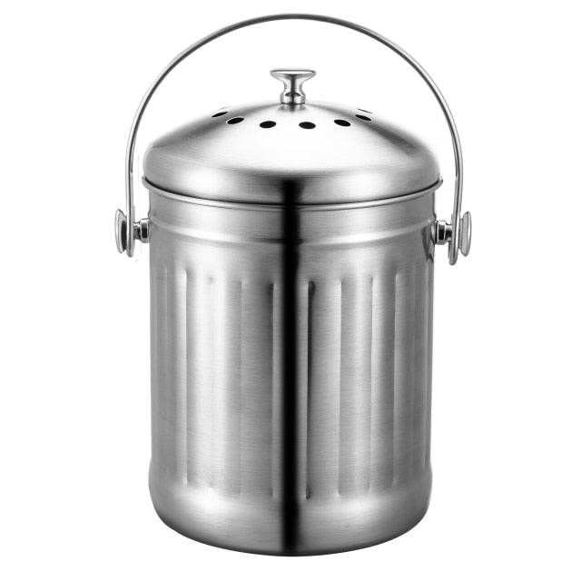 Kitchen Compost Bin with Charcoal Filter