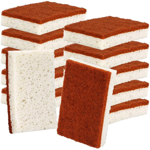 Plant Based Sponge with Scrubber