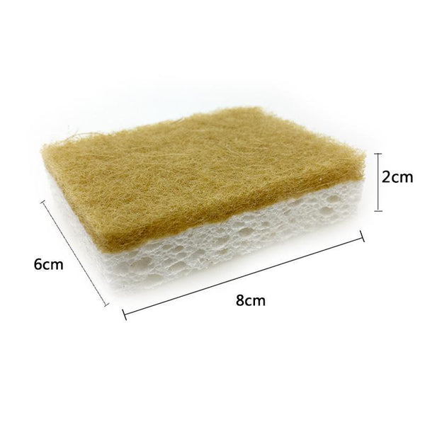 Plant Based Sponge with Scrubber