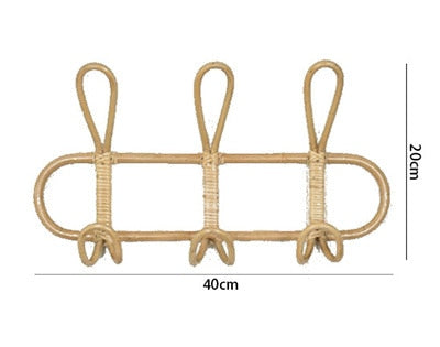 Handmade Rattan Wall Hanger