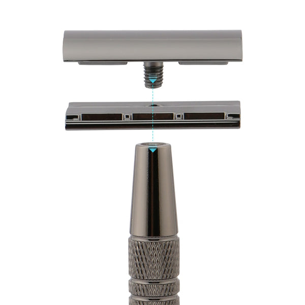 Eco-Friendly Double Edge Safety Razor with 10 free blades
