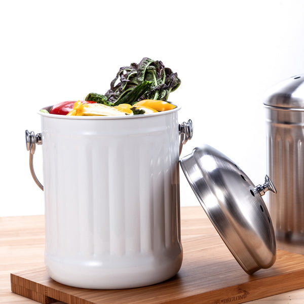 Kitchen Compost Bin with Charcoal Filter