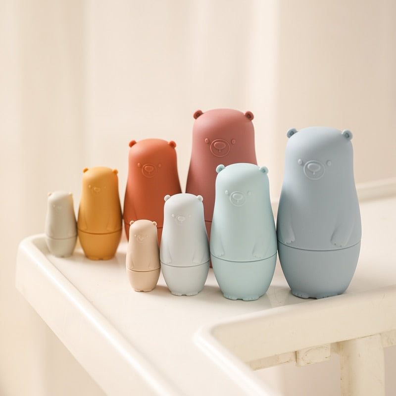 Silicone Matryoshka Nesting Dolls