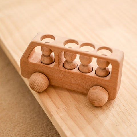 Bubby Baby Peg Doll Bus