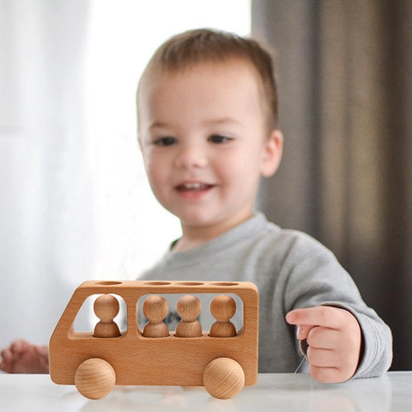 Bubby Baby Peg Doll Bus