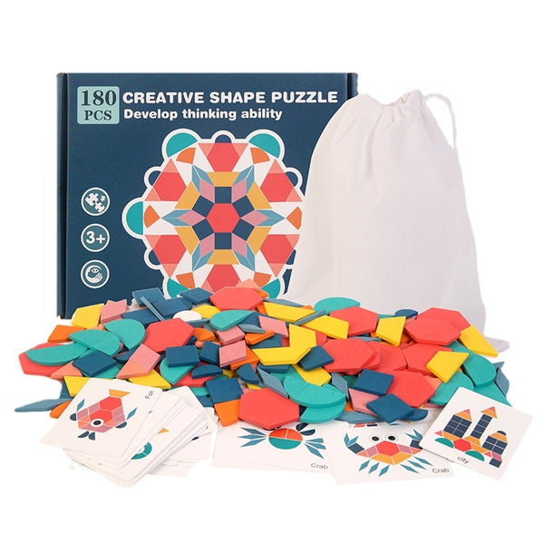 Create-A-Shape Wooden Puzzle