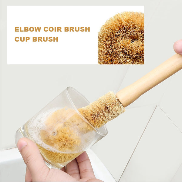 Natural Coir Bottle Brush