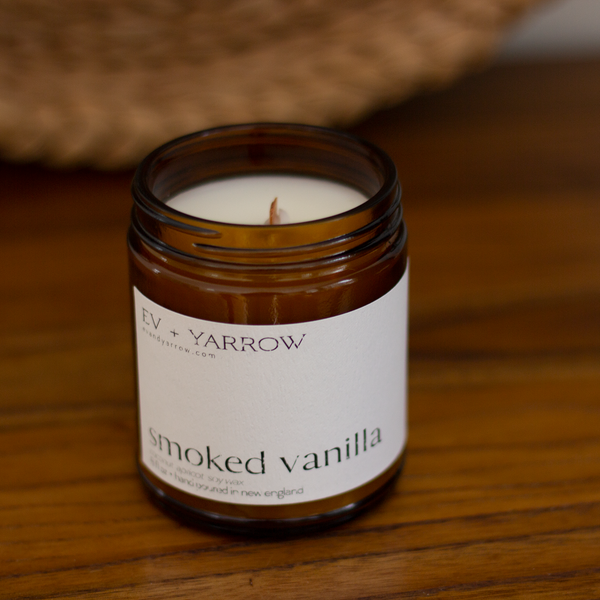 Smoked Vanilla Coconut Soy Candle